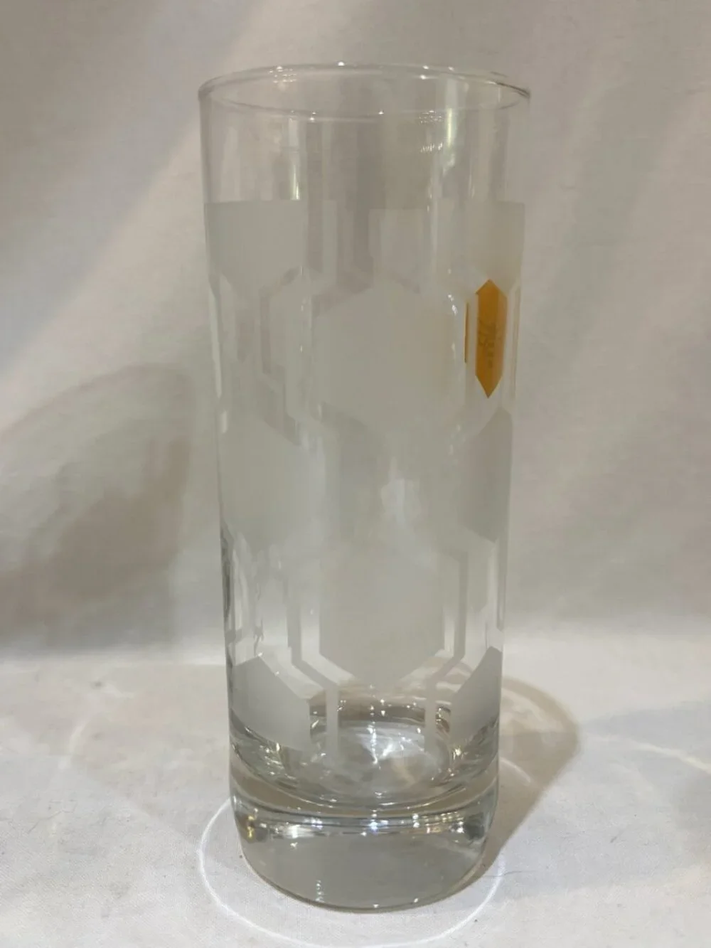 Jack Daniel Tennessee Honey Highball Glass Honeycomb Bee